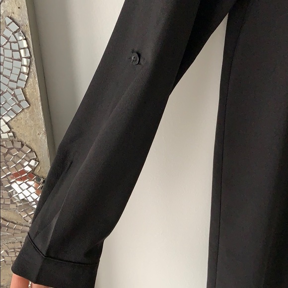 Black collared shirt dress - Picture 5 of 5